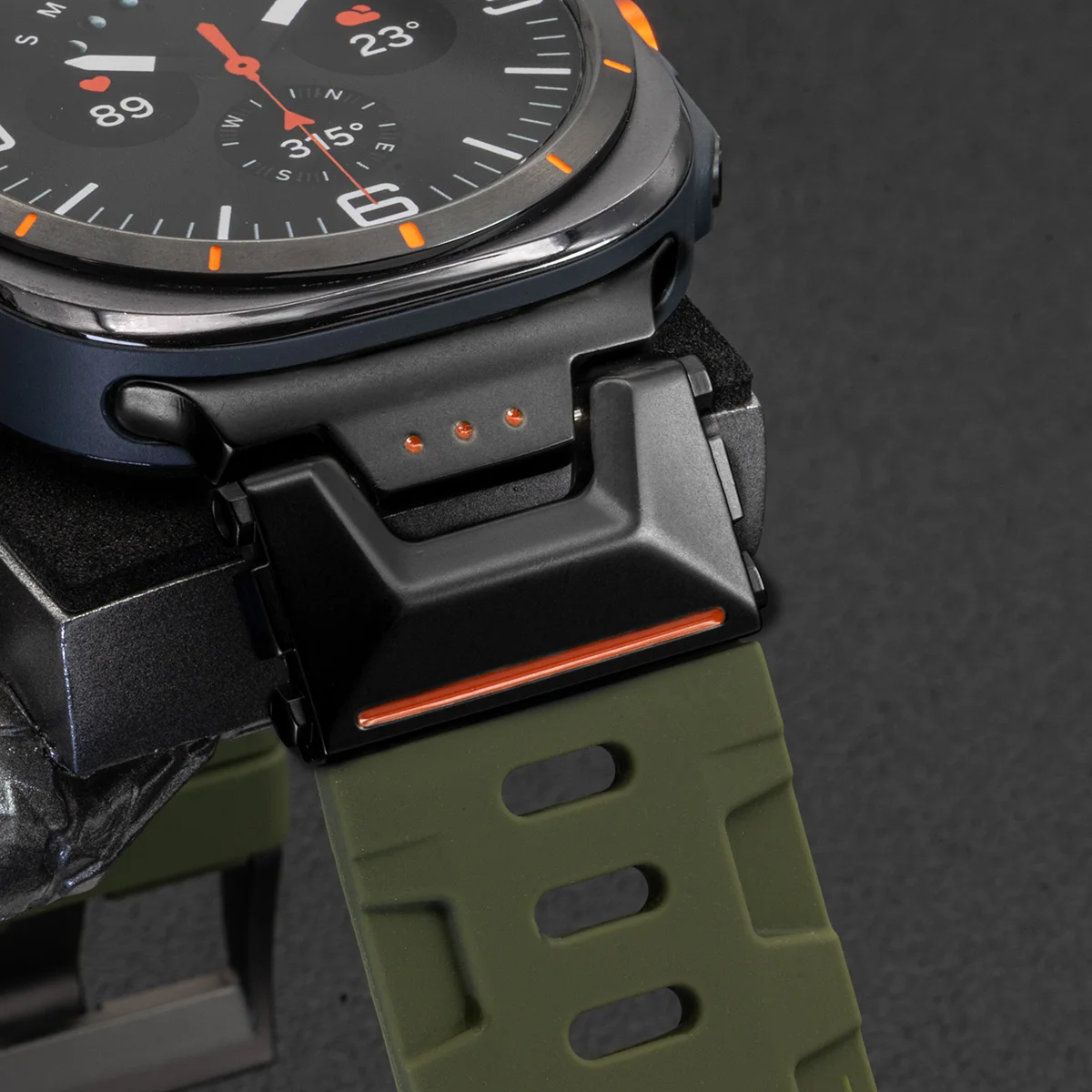 Rubber Silicone Strap for Sams - Luxury Watch Rubber Strap ulasan dan harga