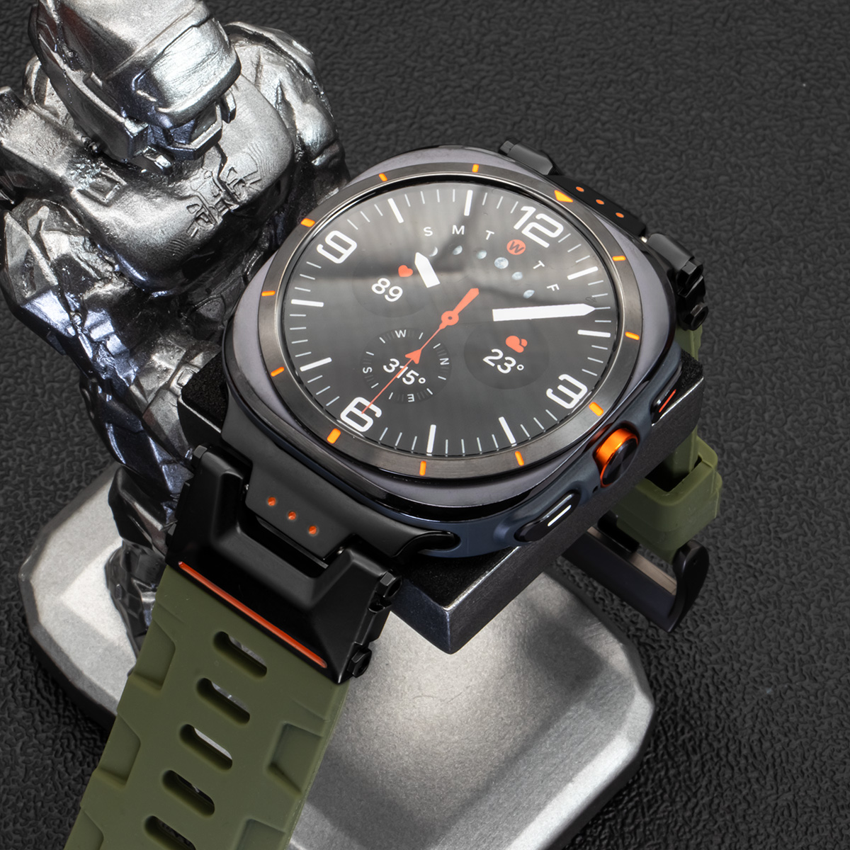 Rubber Silicone Strap for Sams - Luxury Watch Rubber Strap ulasan dan harga