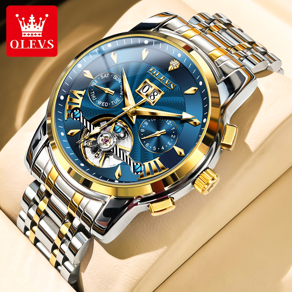 OLEVS Men Watches Luxury Fashi - Luxury Watch Men ulasan dan harga