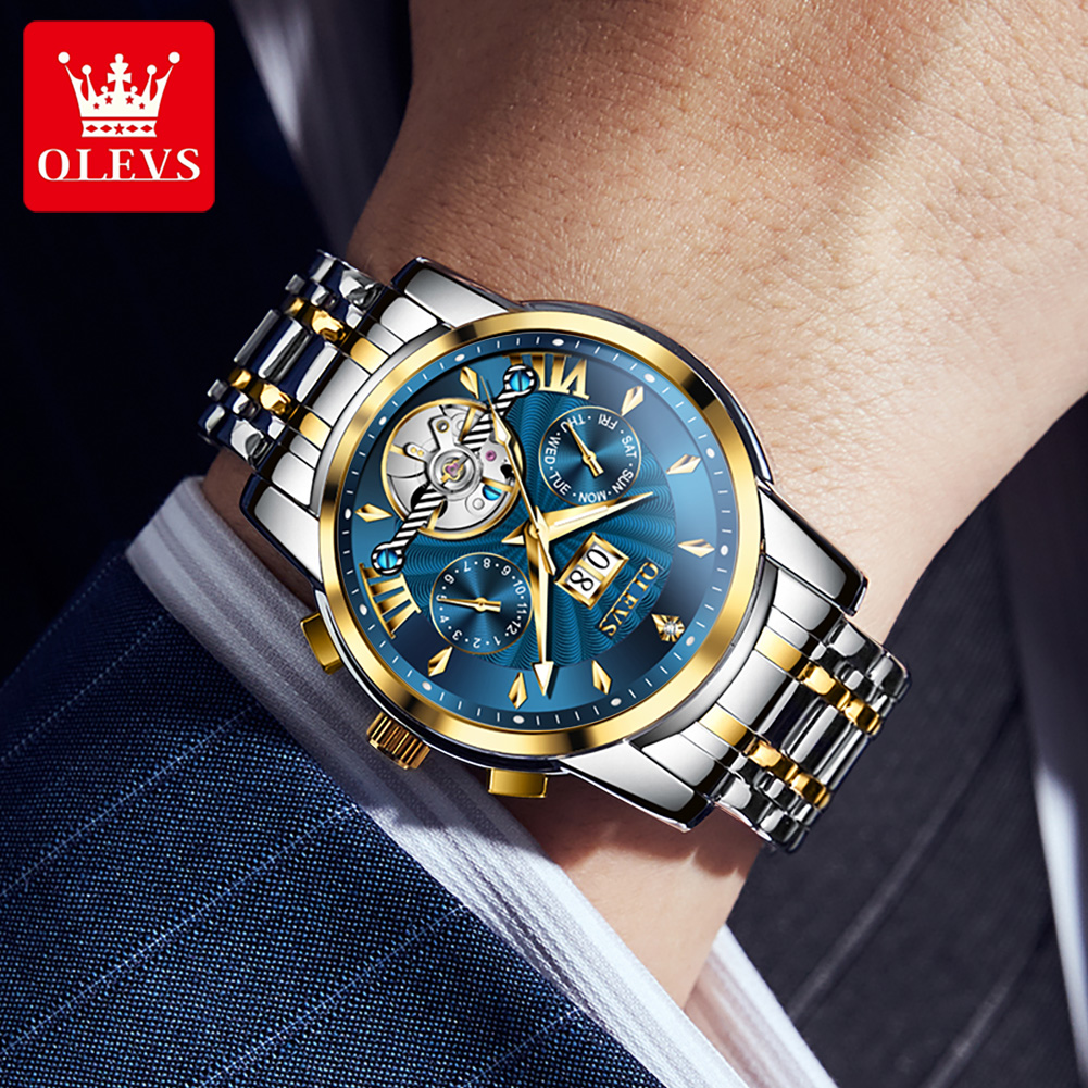 OLEVS Men Watches Luxury Fashi - Luxury Watch Men ulasan dan harga