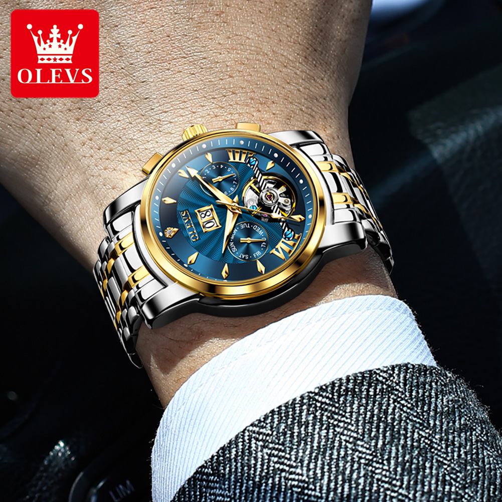 OLEVS Men Watches Luxury Fashi - Luxury Watch Men ulasan dan harga
