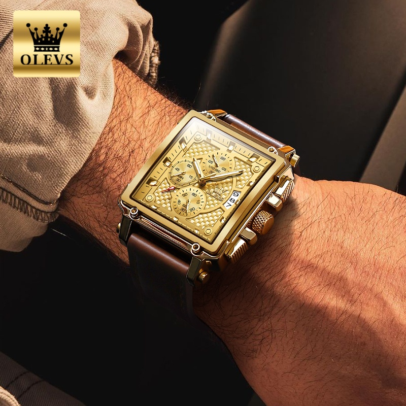 OLEVS Brand Mens Watches Water - Luxury Watch Men ulasan dan harga