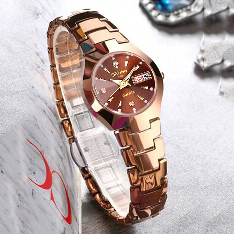 ORUSS Hot Brand Ladies' Watch  - Luxury Watch Green ulasan dan harga