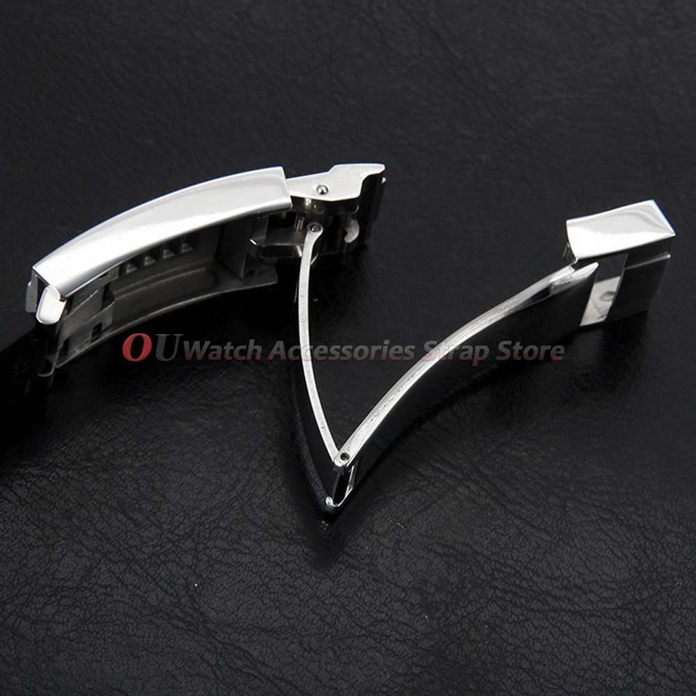 9mmx16mm Stainless Steel Deplo - Luxury Watch Green ulasan dan harga