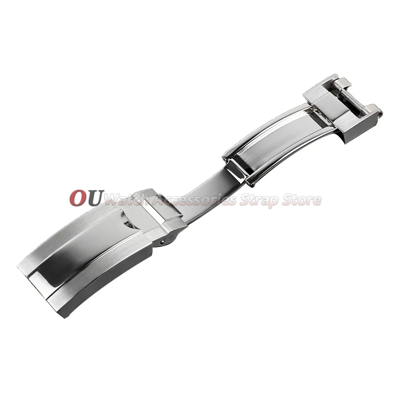 9mmx16mm Stainless Steel Deplo - Luxury Watch Green ulasan dan harga