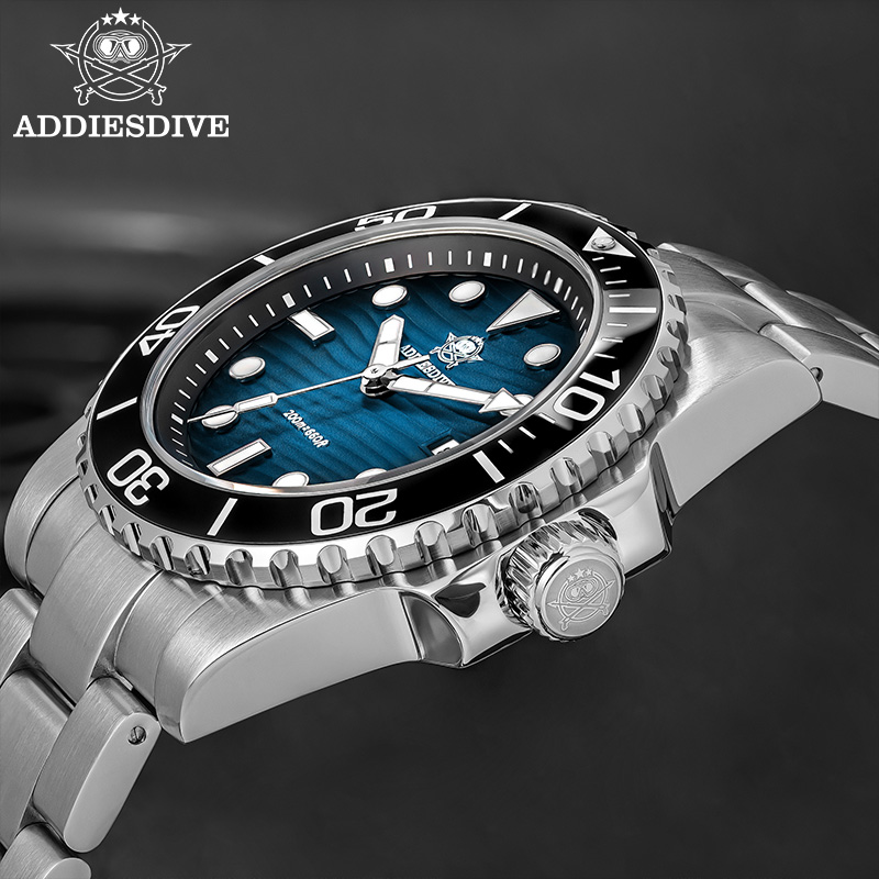ADDIESDIVE Men's 2115 Quartz W - Luxury Watch Green ulasan dan harga
