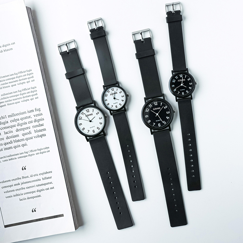 Simple Black Watch Quartz Watc - Luxury Watch Female ulasan dan harga