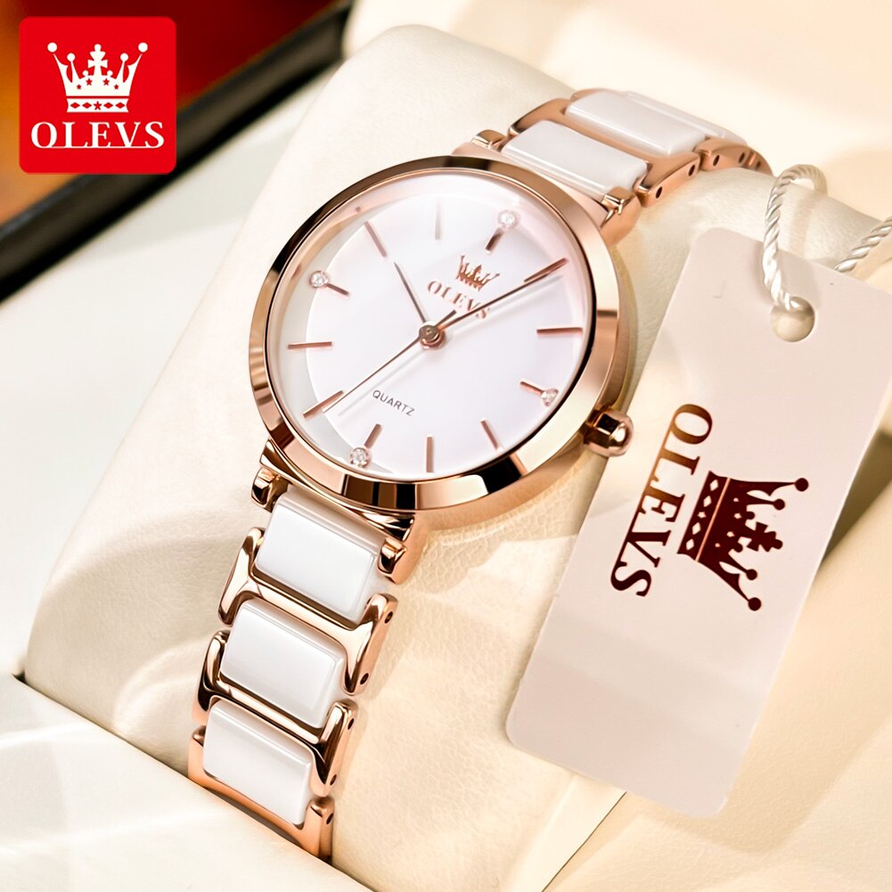 OLEVS Fashion Women Watches Re - Luxury Watch Female ulasan dan harga
