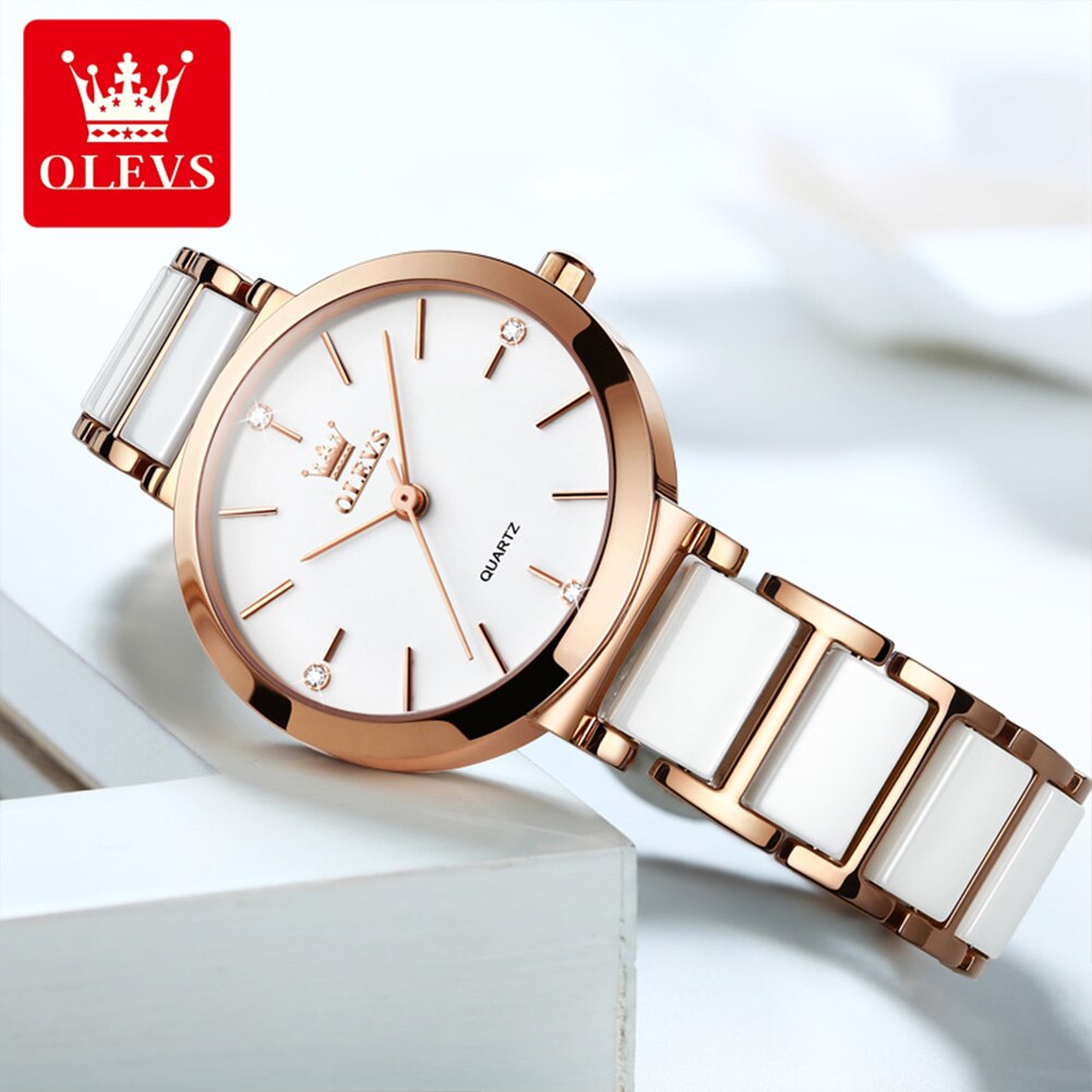 OLEVS Fashion Women Watches Re - Luxury Watch Female ulasan dan harga