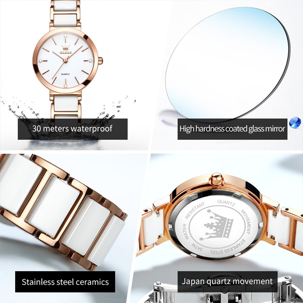OLEVS Fashion Women Watches Re - Luxury Watch Female ulasan dan harga
